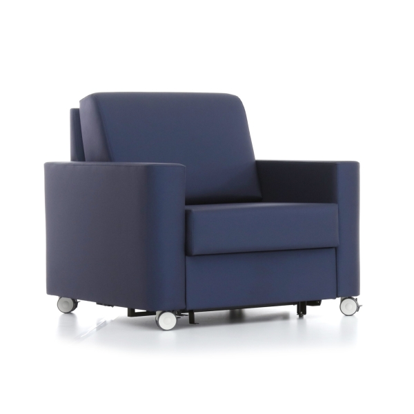 schwer entflammbarer Schlafsessel B1 DIN4102 / DIN EN 13501